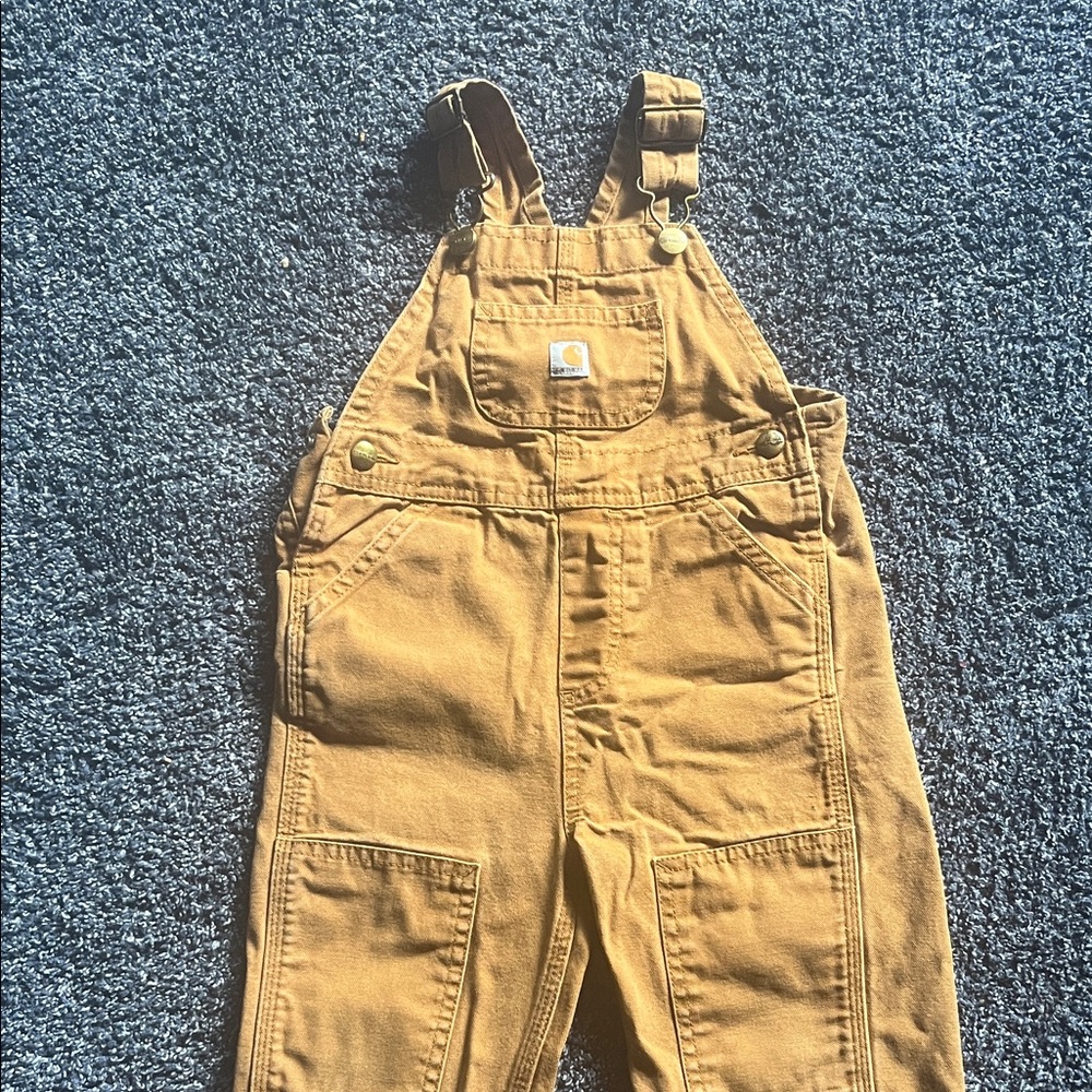 Carhartt Kids Brown Overalls